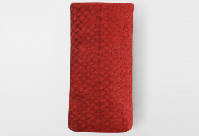 iPhone case Salmon Lachsleder rot