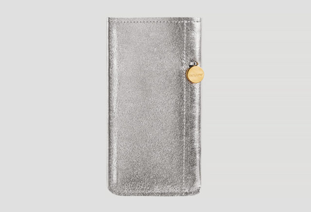 sony XperiaZ5 Premium Case leder silber