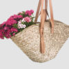 korbtasche basket bag lederhenkel,IBIZZA TASCHE, STRANDTASCHE