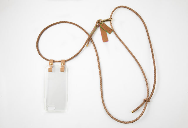 iPhone case zum umhängen iPhone necklace leather