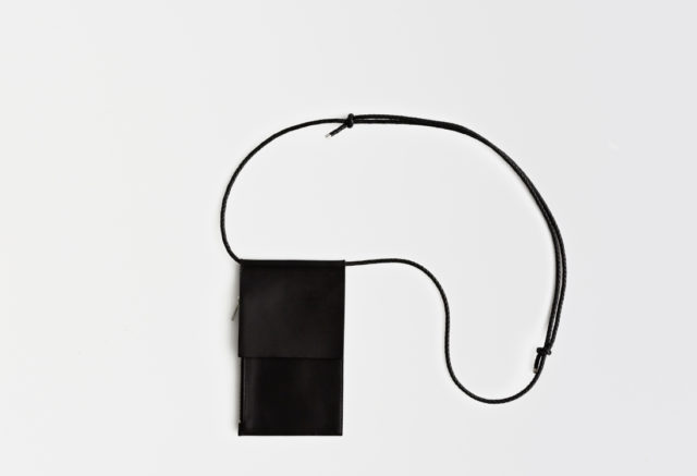 Leder Handytasche zum umhängen / Leder Brustbeutel Handy