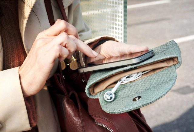 Leather Smartphone Clutches