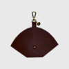 maskentasche-Leder-bordeaux