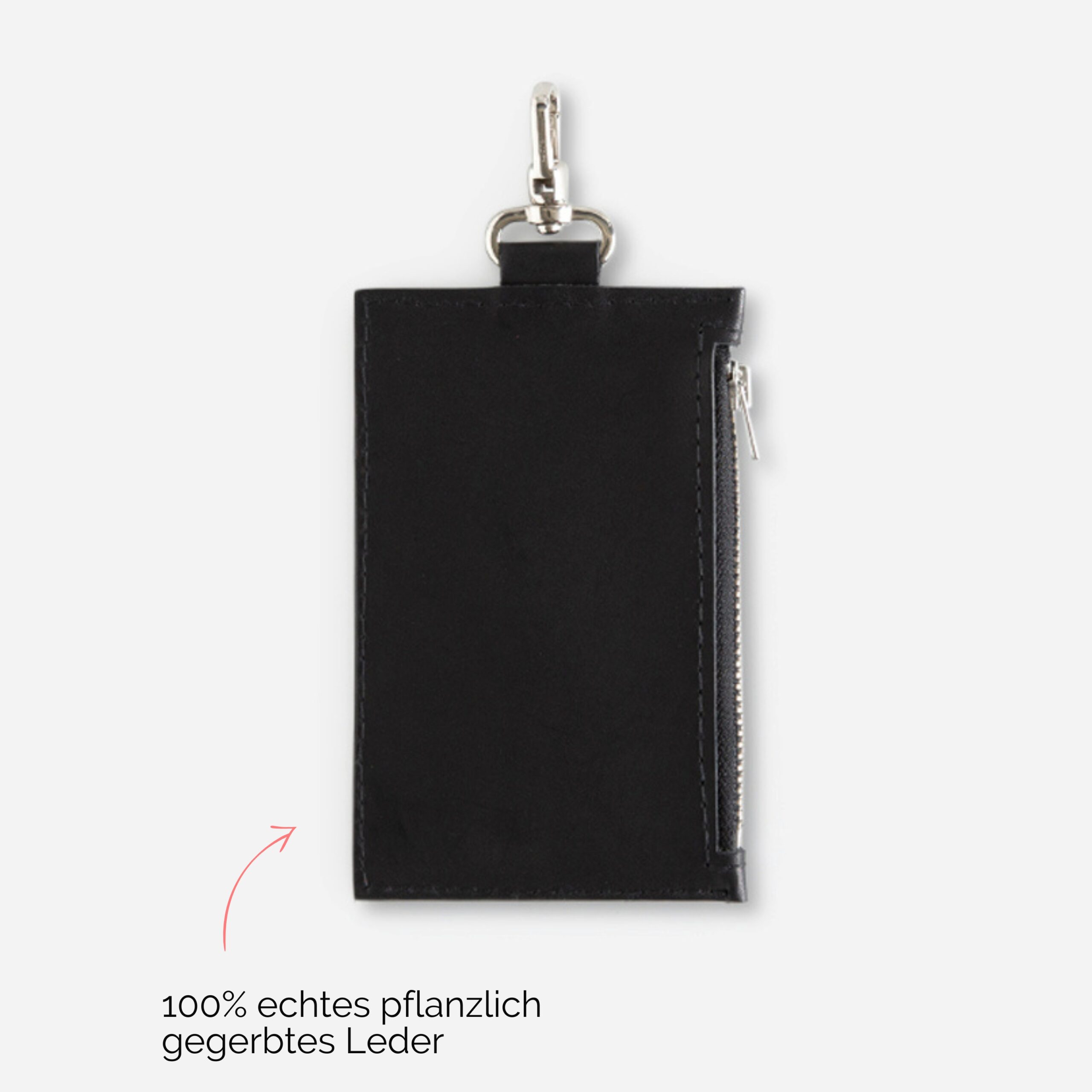 handykette-mit-portemonnaie-viki-schwarz Portemonnaie für Handykette Viki in schwarz
