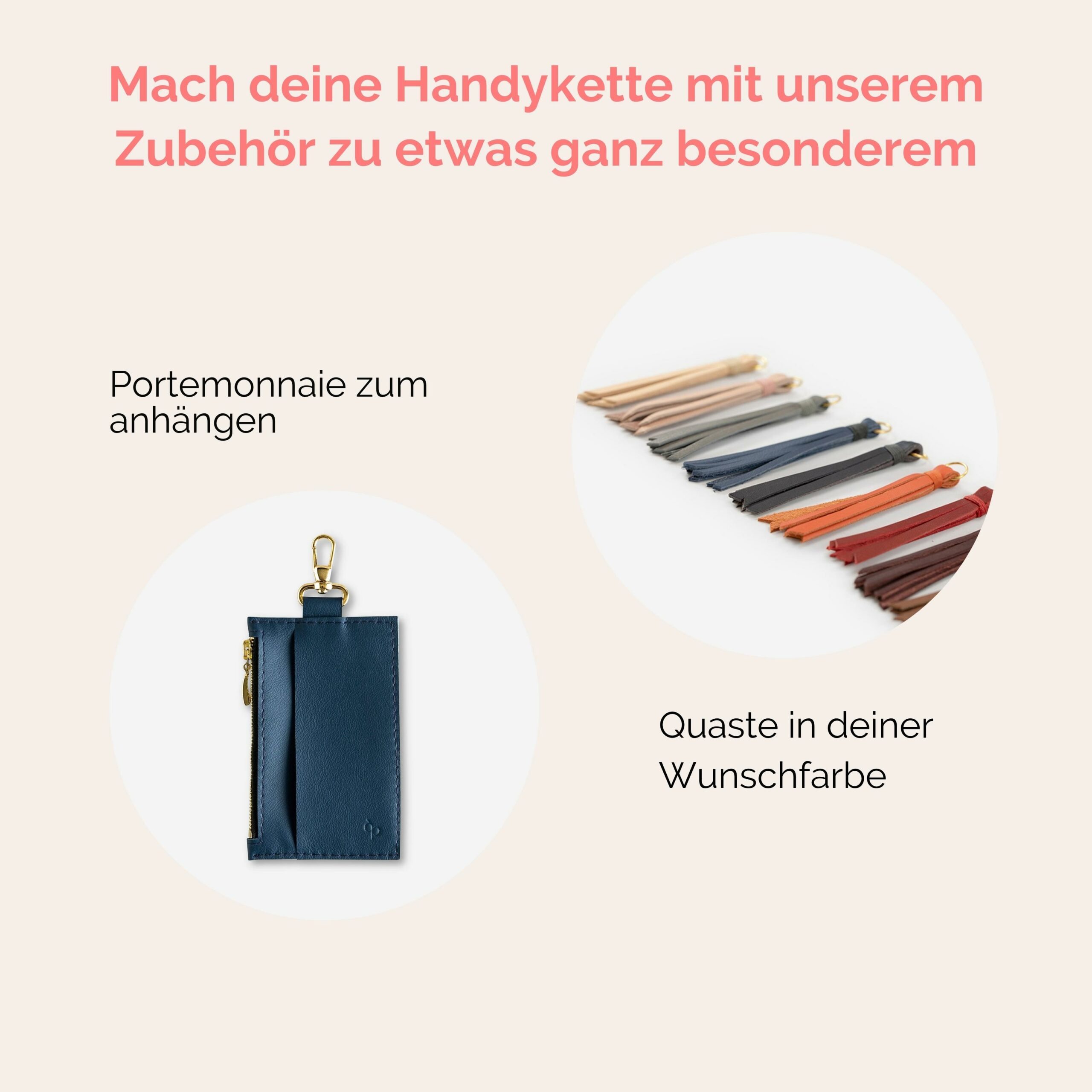 Handykette mit Stoffkordel Mummy Mag