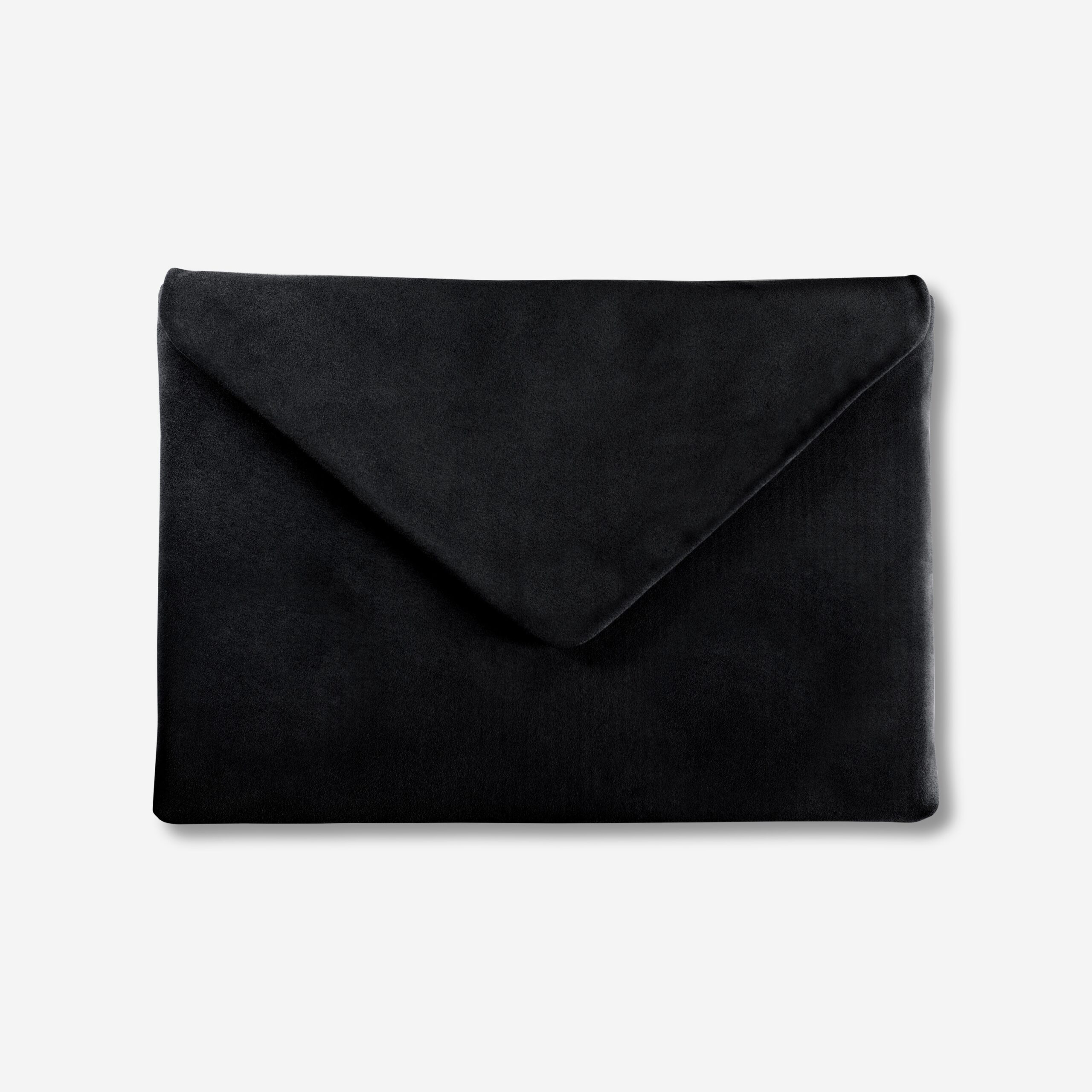 Audrey Mac-Book Hülle aus echtem Leder in schwarz Lapàporter