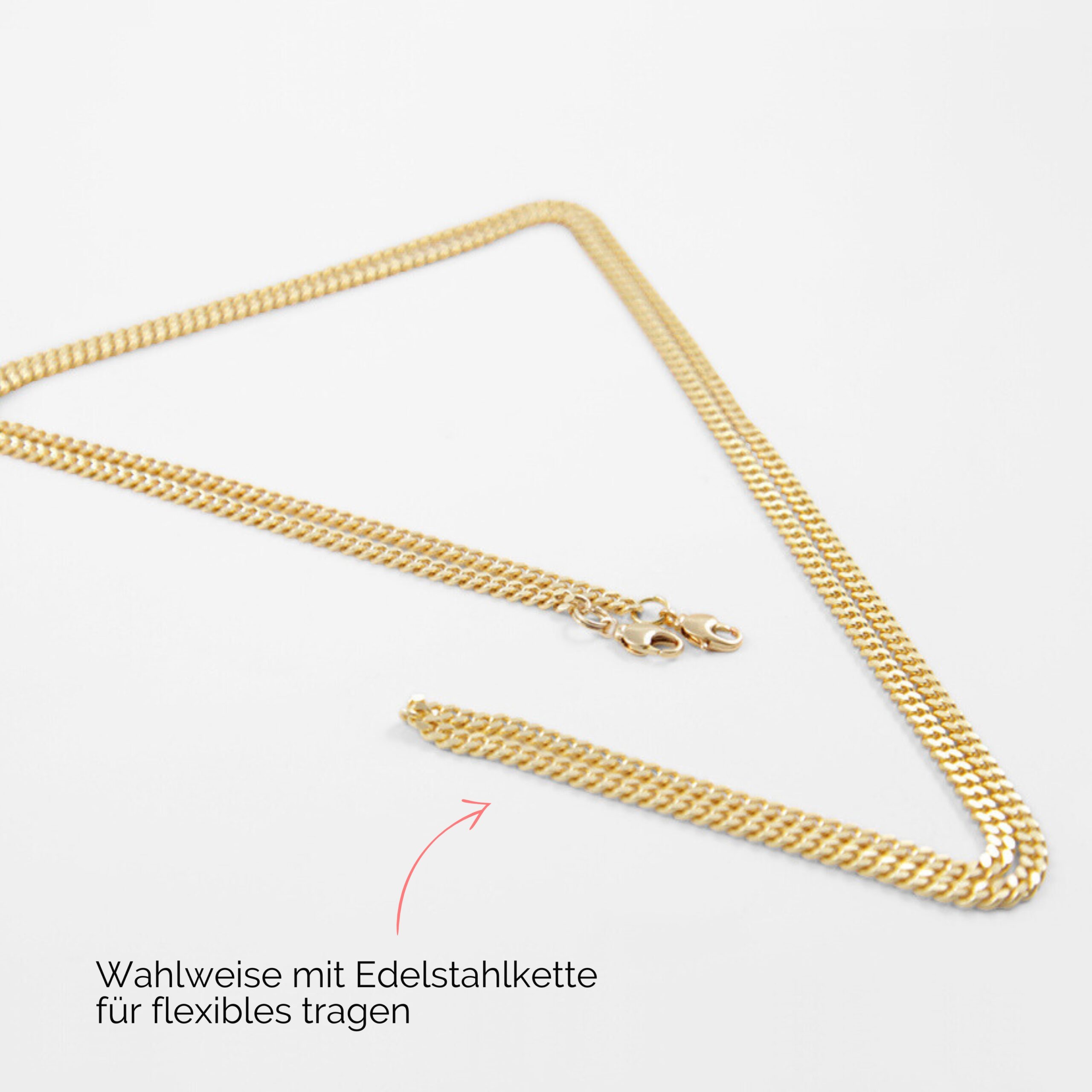Antonia Handy clutch mir Geldbörse aus echtem Leder in schwarz