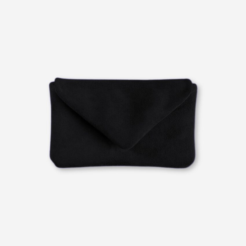 Antonia Handy clutch mir Geldbörse aus echtem Leder in schwarz