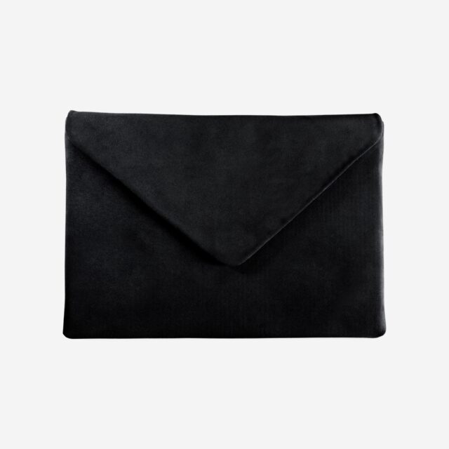 Audrey iPad Tasche aus echtem Leder Lapàporter in schwarz
