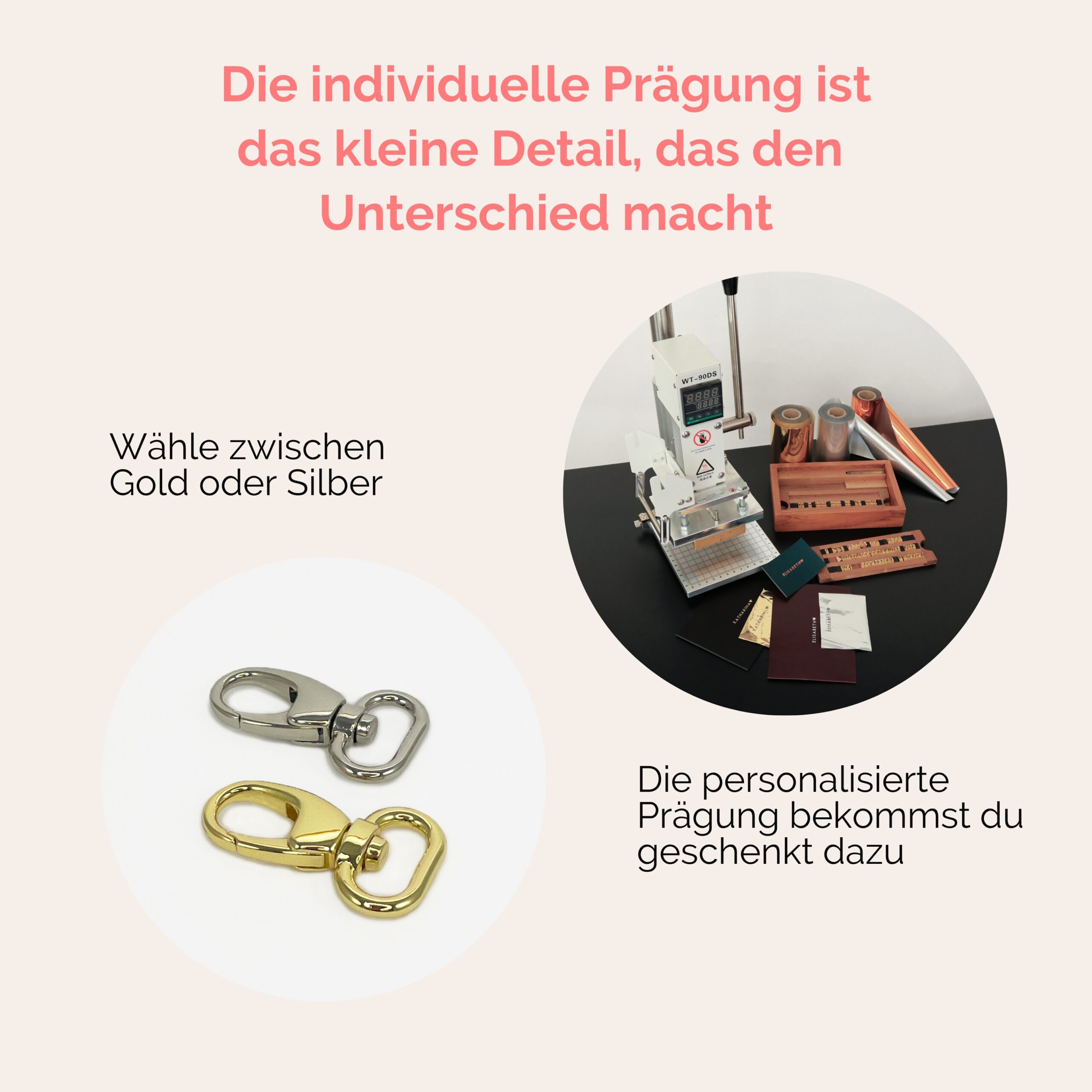 Elsa Schlüsselanhänger aus Leder mit personalisierter Prägung Lapàporter in natur