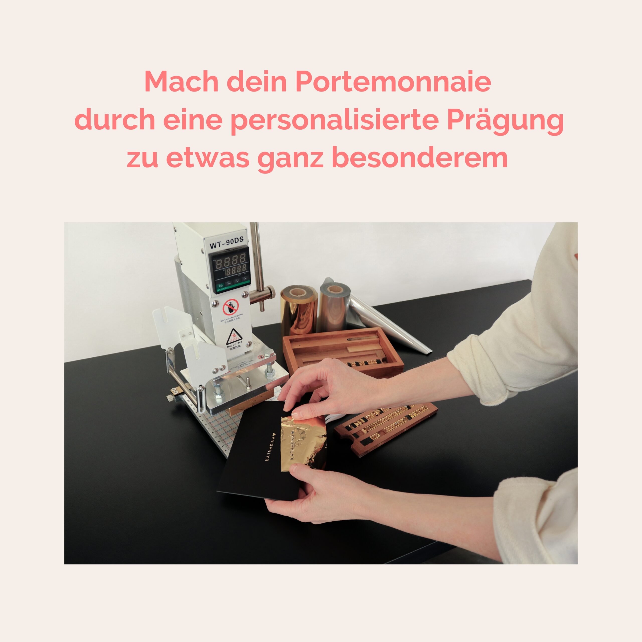 Portemonnaie für Handykette Viki in natur