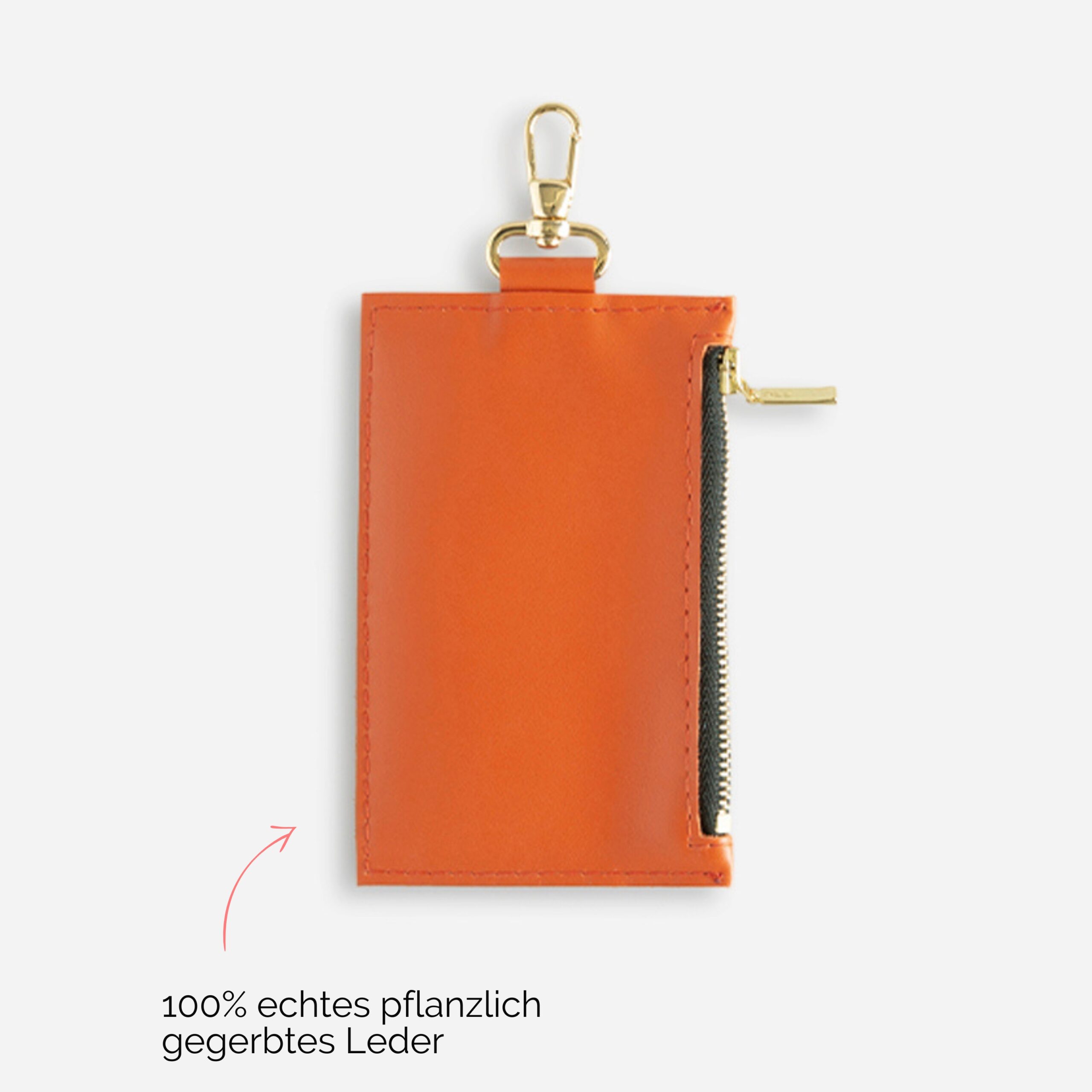 Portemonnaie für Handykette Viki in orange