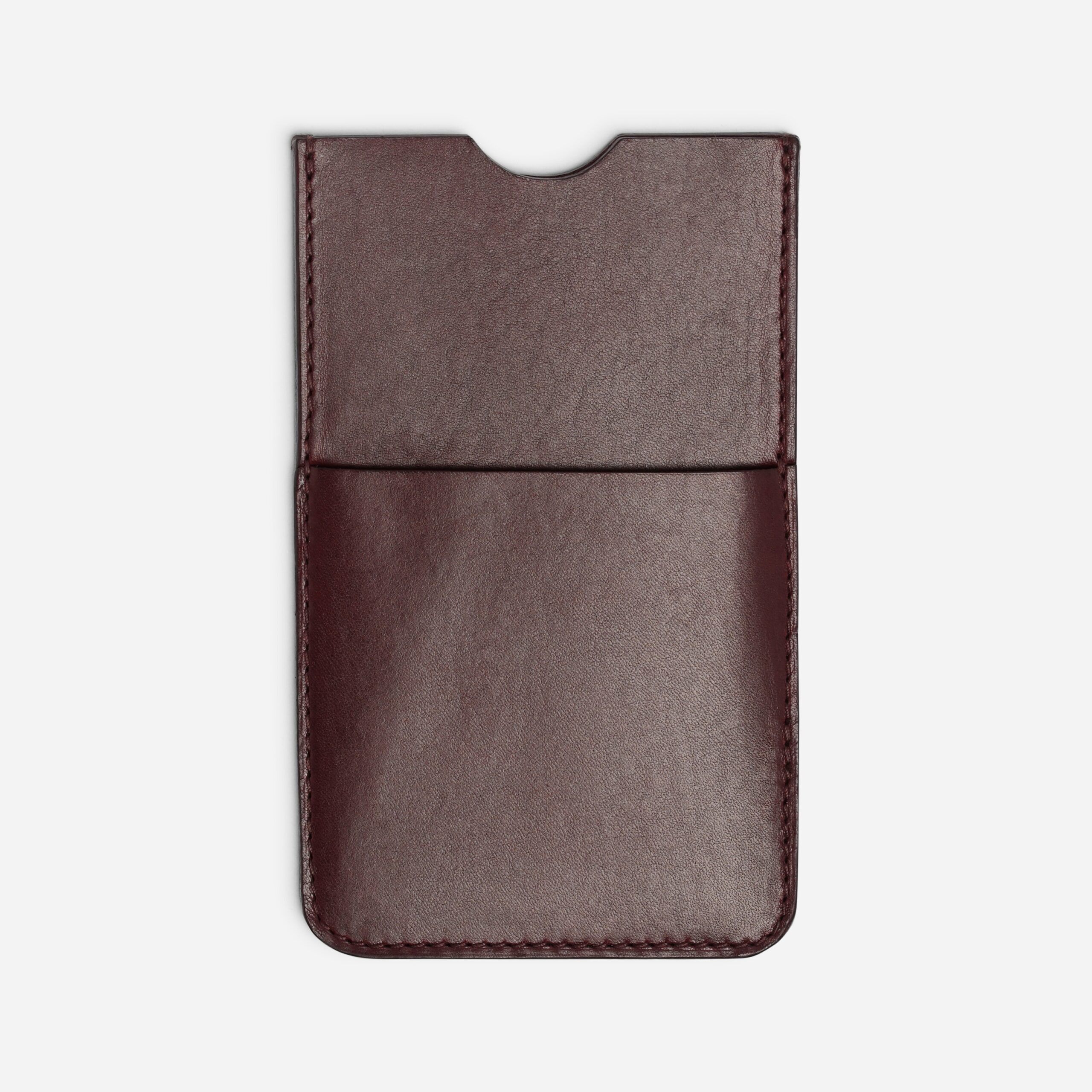 Leder iPhone Hülle Lapàporter in bordeaux