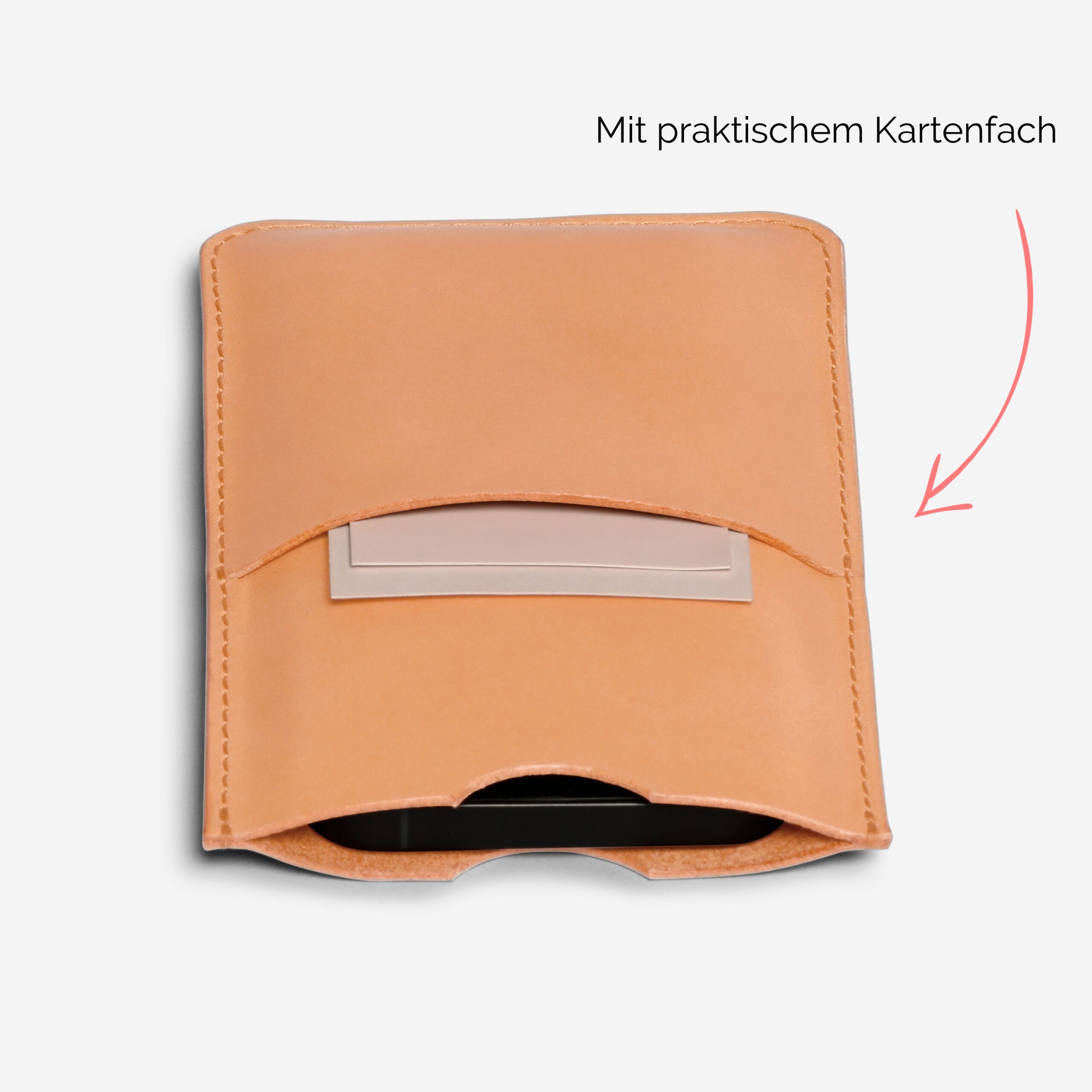 Leder iPhone Hülle Lapàporter in natur