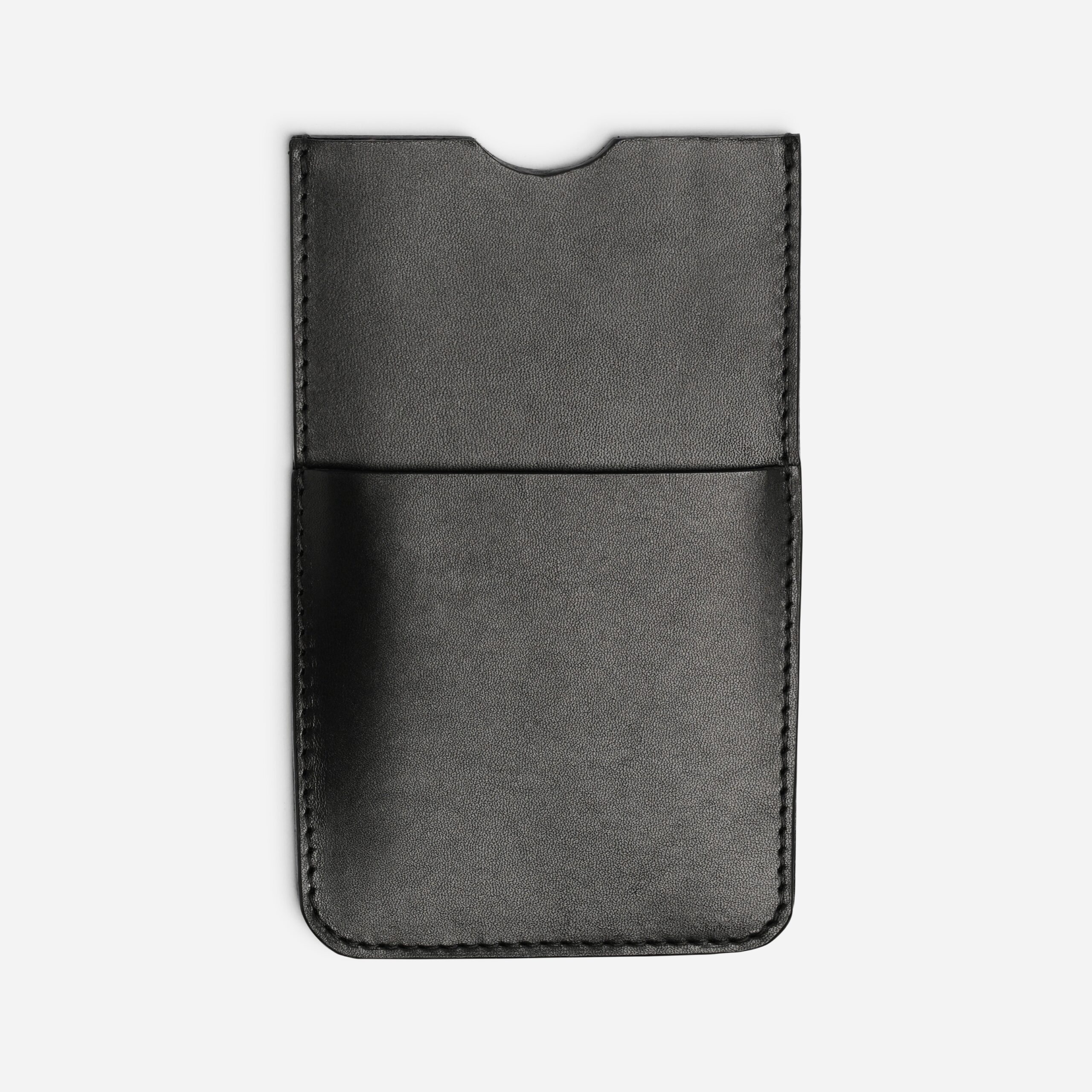 Leder iPhone Hülle Lapàporter in schwarz