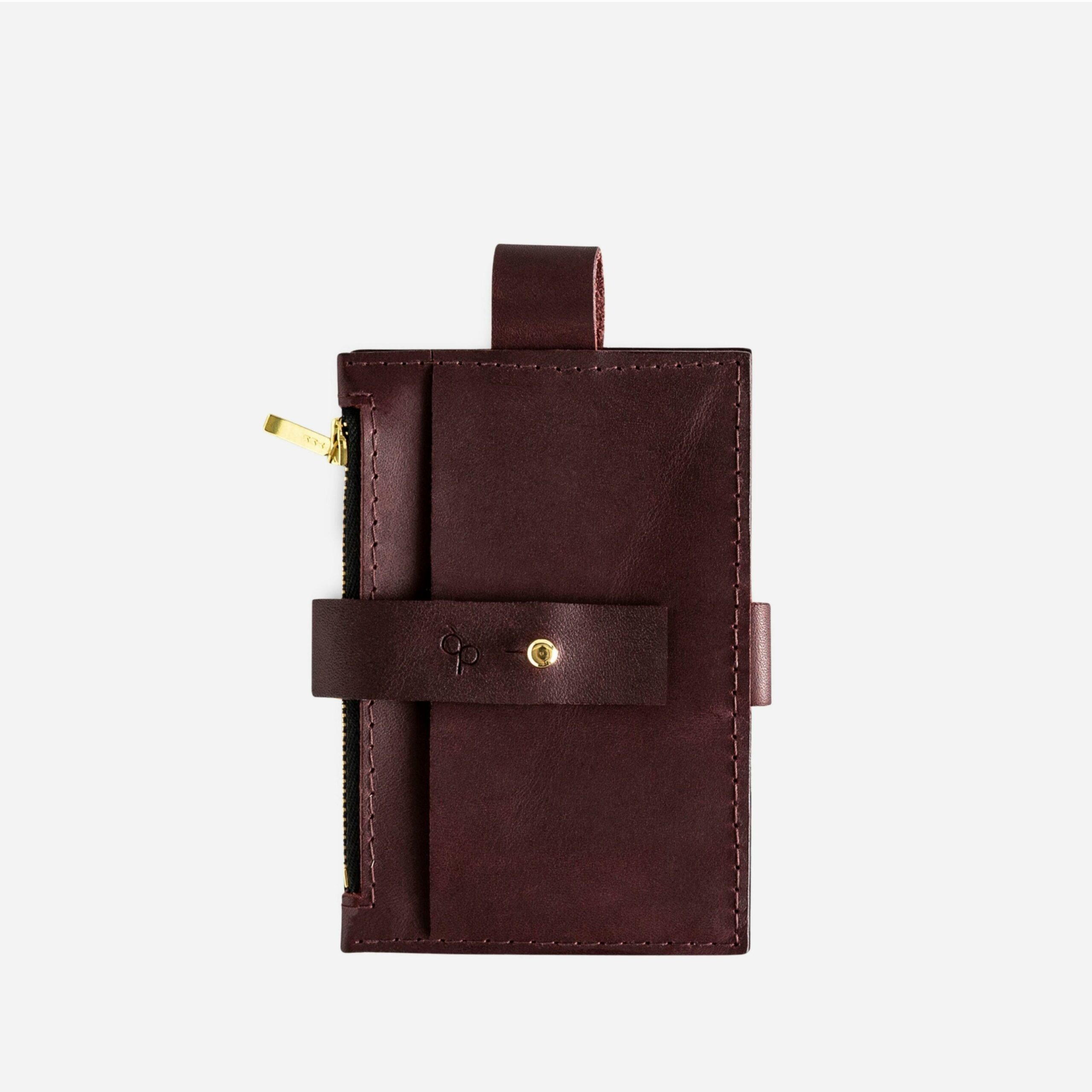 Anna Portemonnaie zum anhängen Lapàporter in bordeaux