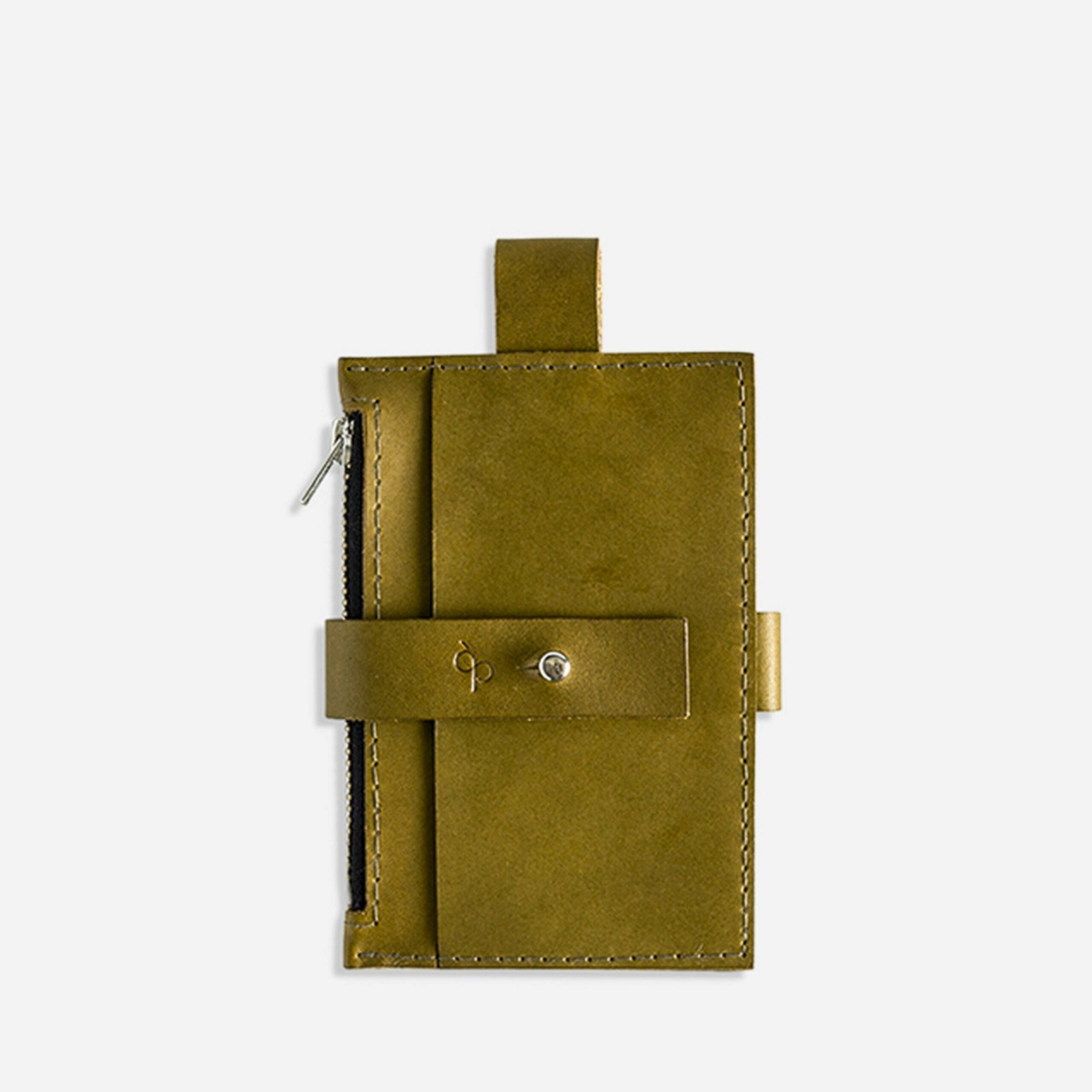 Anna Portemonnaie zum anhängen Lapàporter in oliv