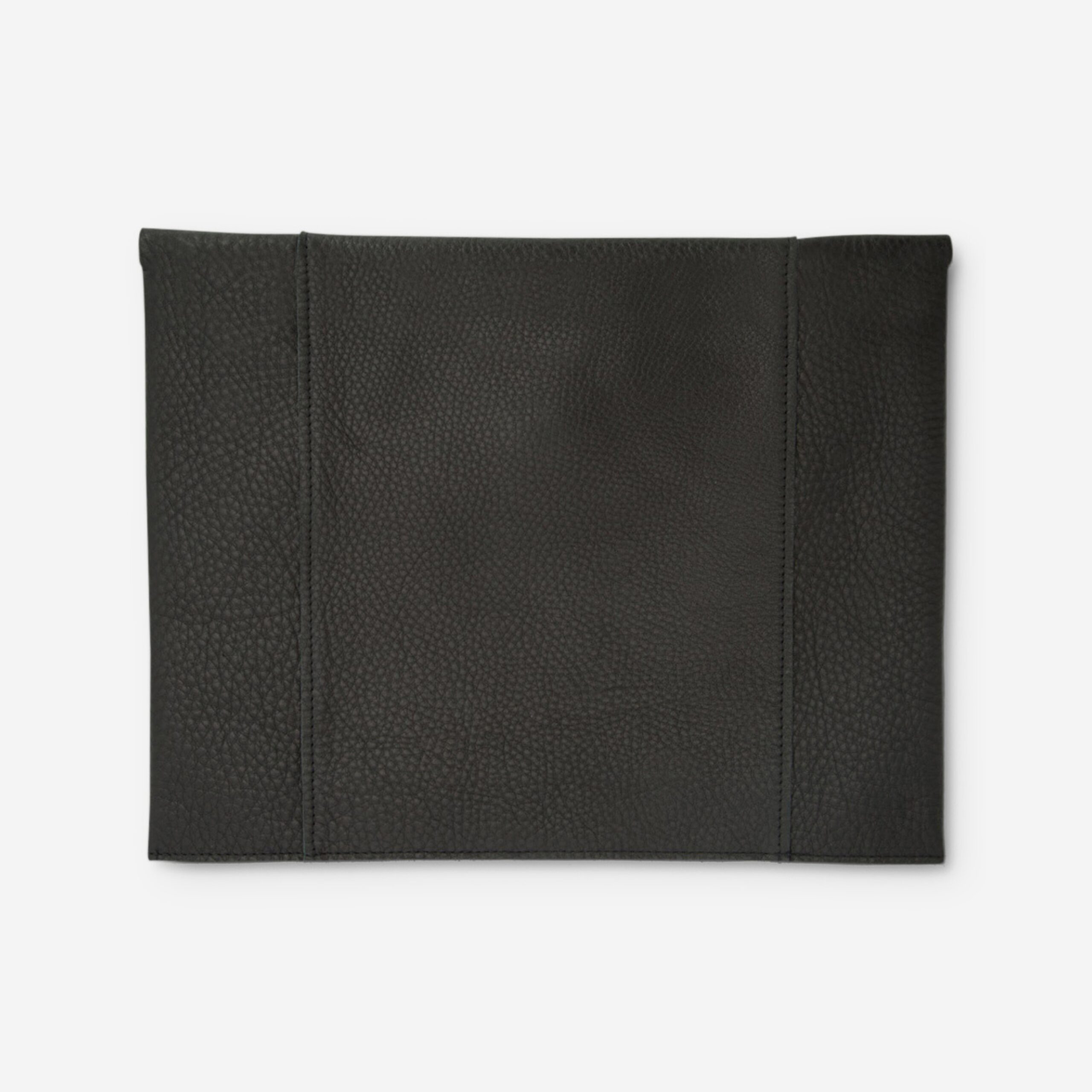 Jacky iPad Tasche aus echtem Leder Lapàporter in schwarz
