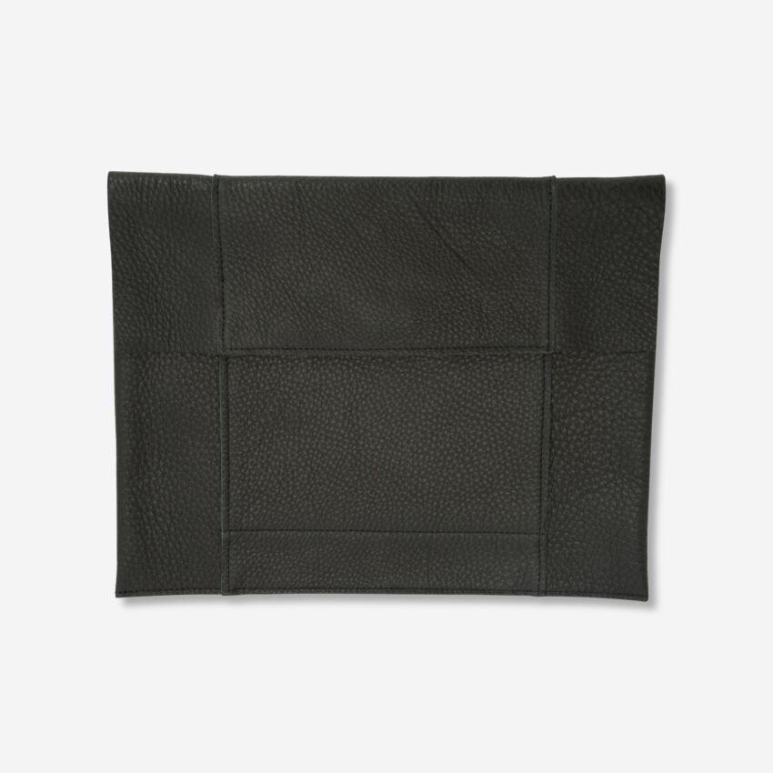 Jacky iPad Tasche aus echtem Leder Lapàporter in schwarz