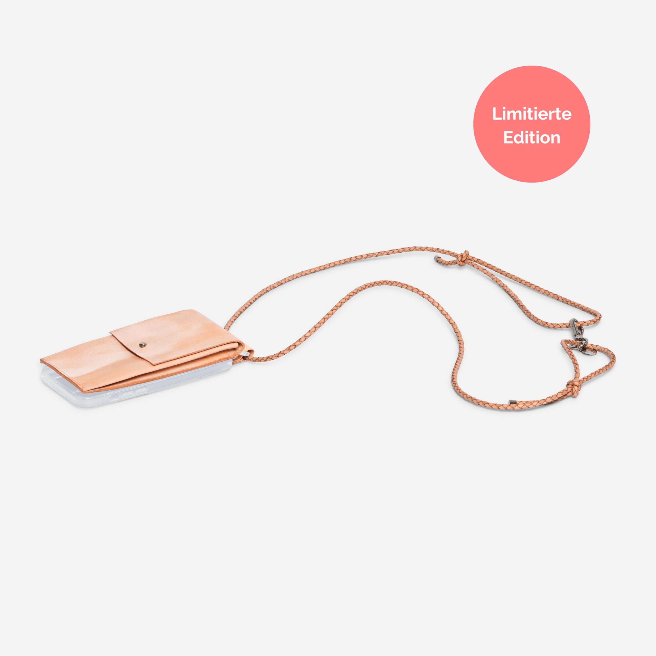 Handykette mit Tasche daran