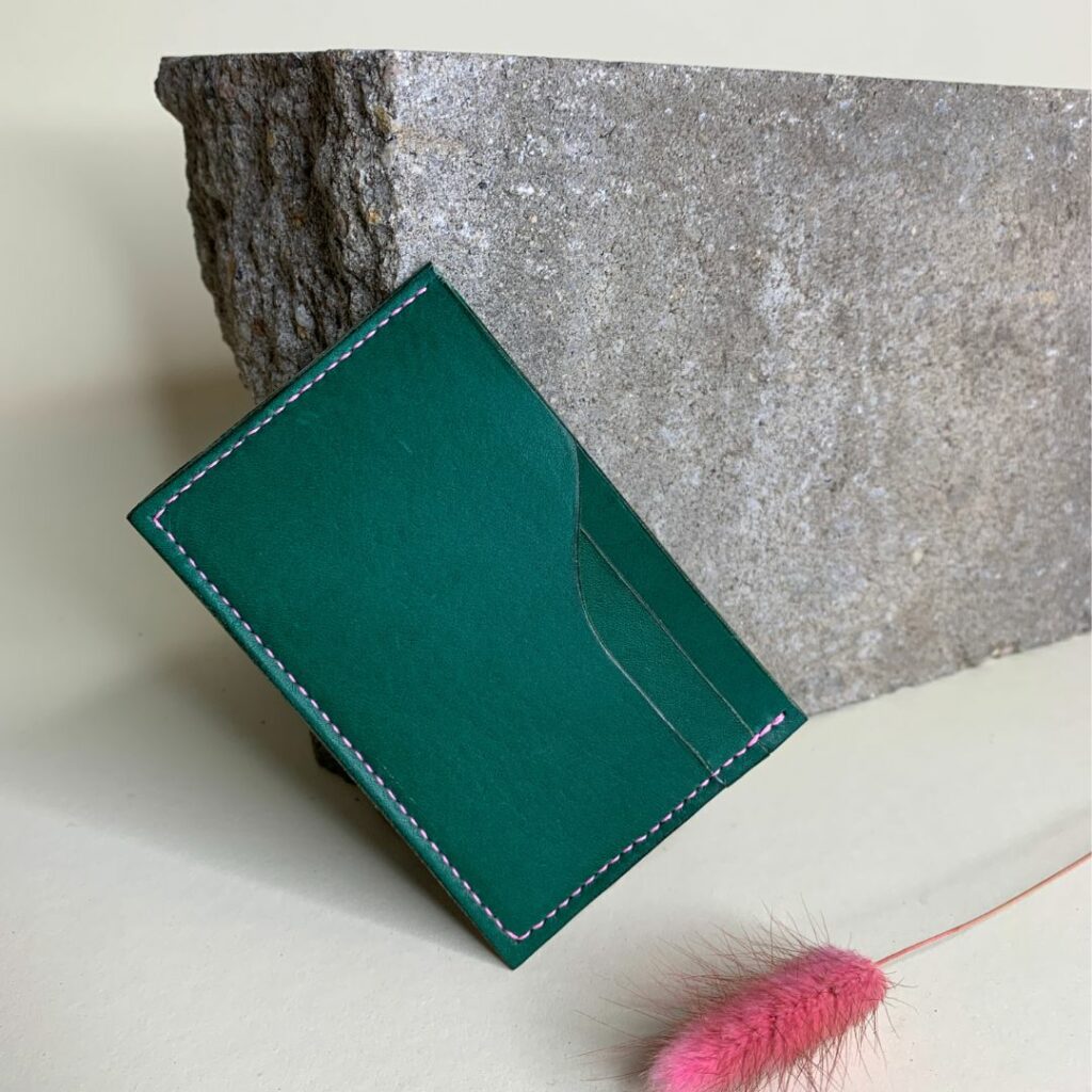 lederbearbeitung grundkurs kartenetui