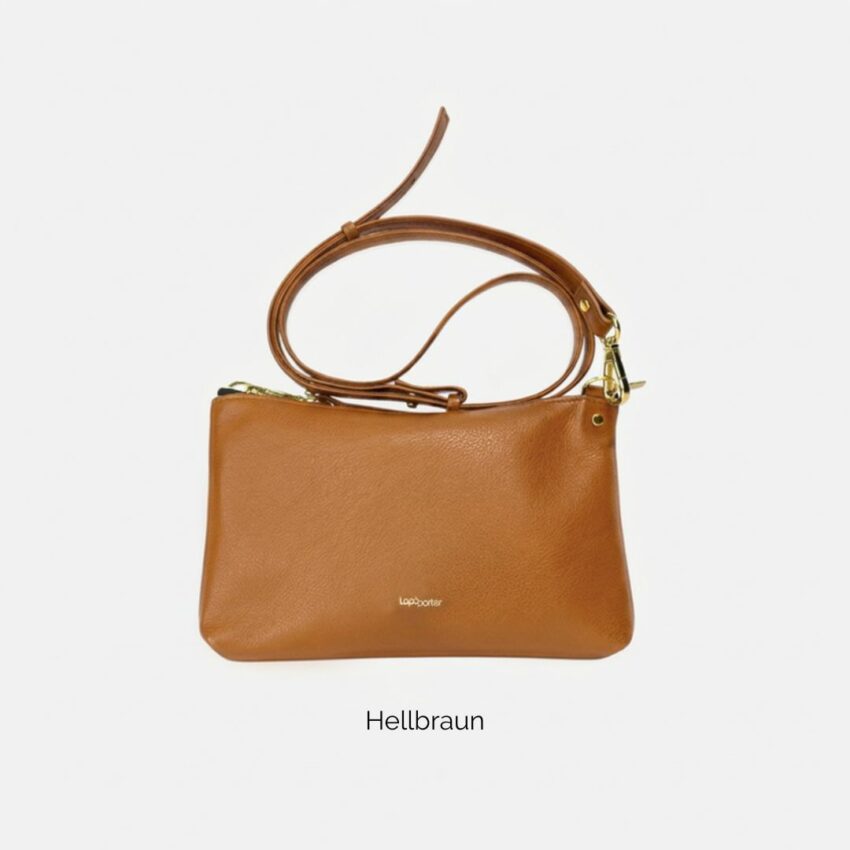 keine Ledertasche hellbraun