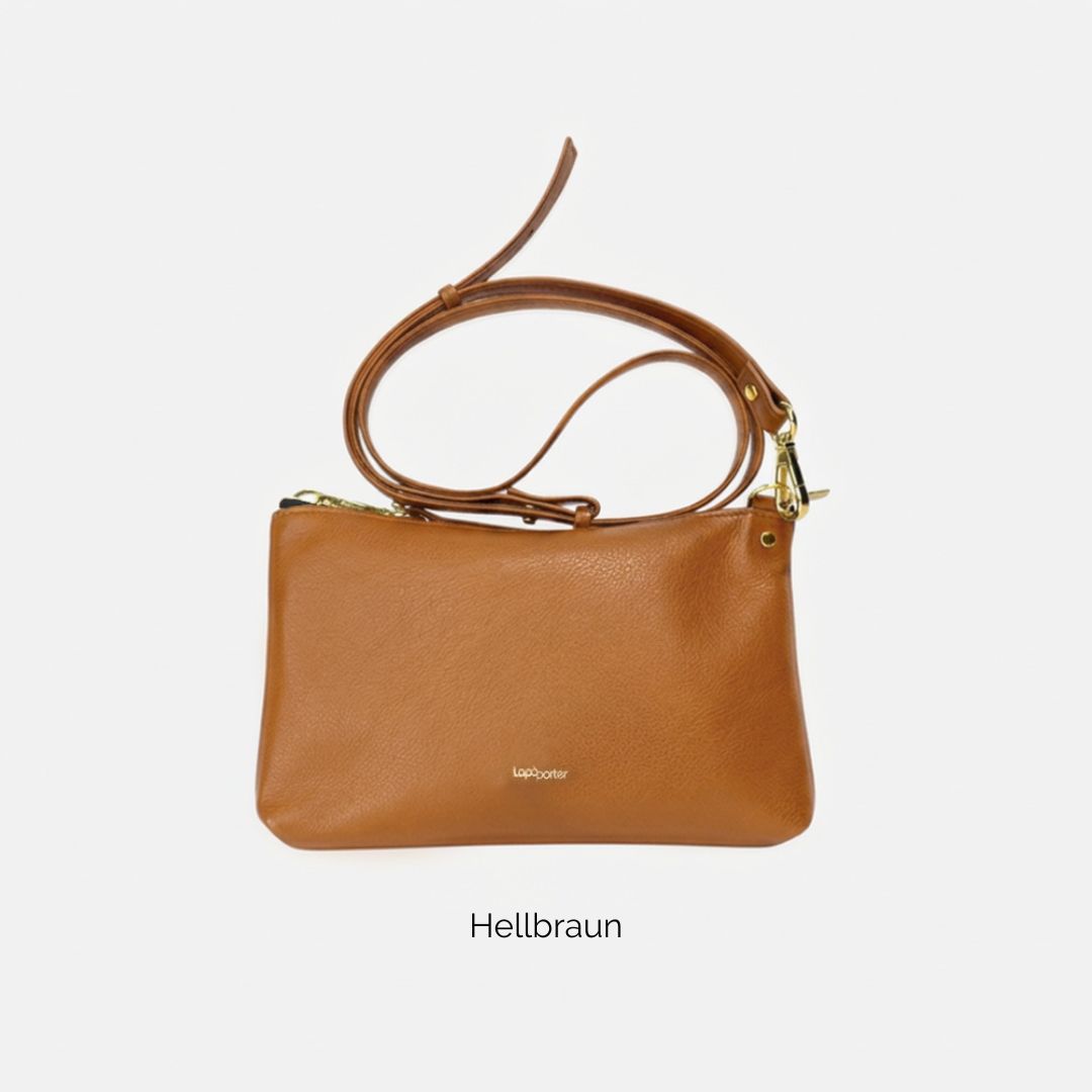 keine Ledertasche hellbraun