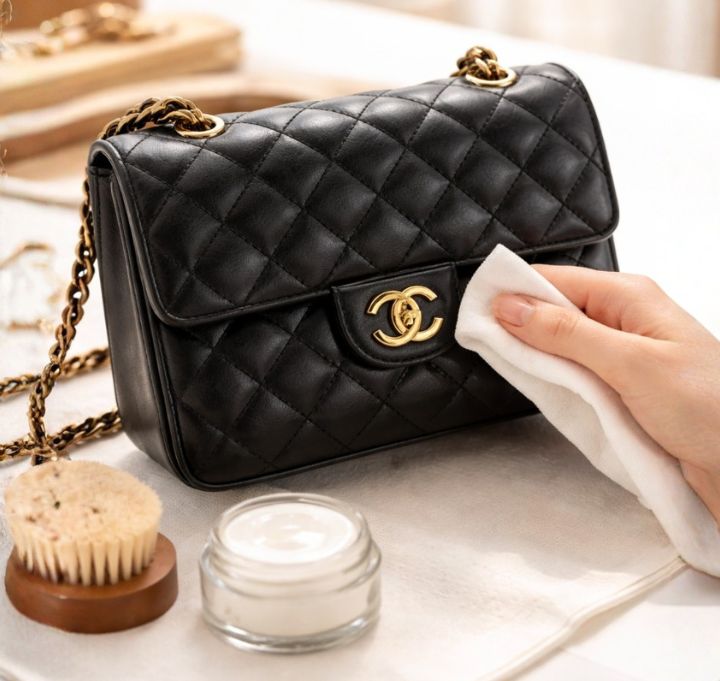 Lederpflege für Chanel Taschen