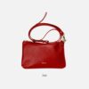 keine Ledertasche rot