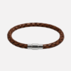 Damen-Lederarmband-geflochten