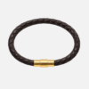 Damen-Lederarmband-geflochten