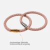Damen-Lederarmband-geflochten