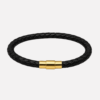 Damen-Lederarmband-geflochten