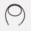 schmales Herren Lederarmband zum Wickeln braun
