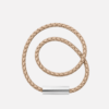 Lederarmband für Damen zum Wickeln natur