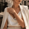 Lederarmband für Damen zum Wickeln