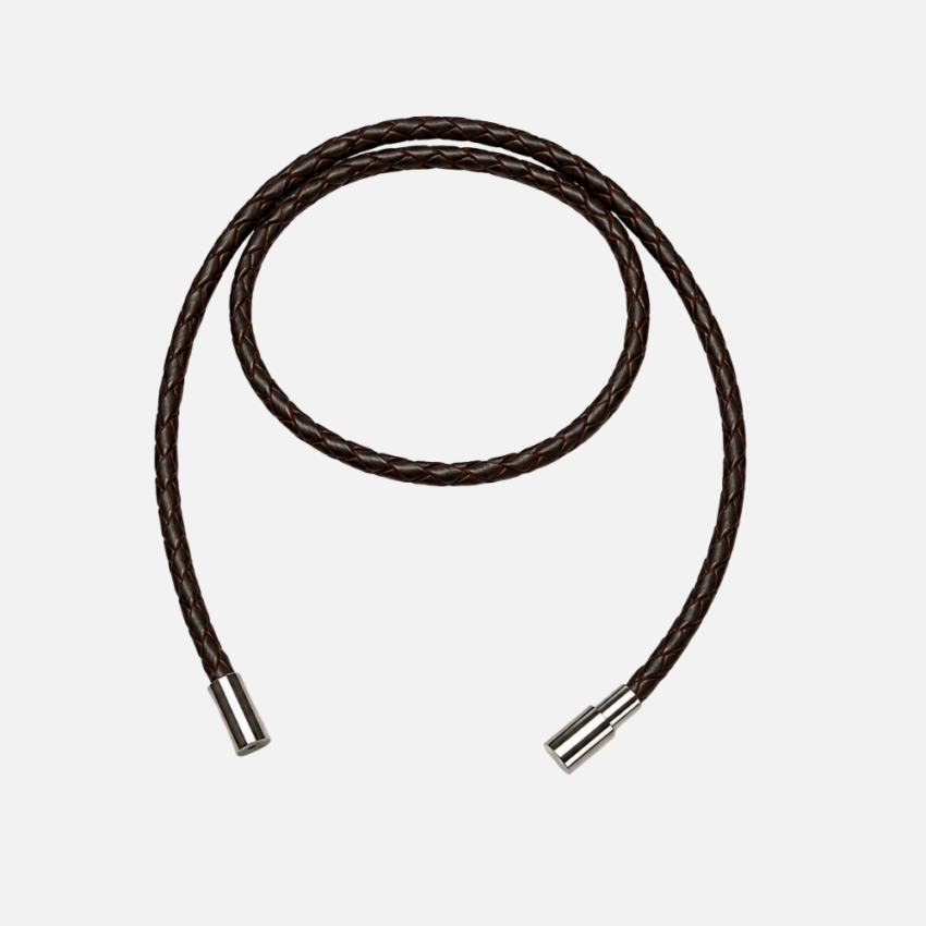 Lederarmband Damen, Wickelarmband braun